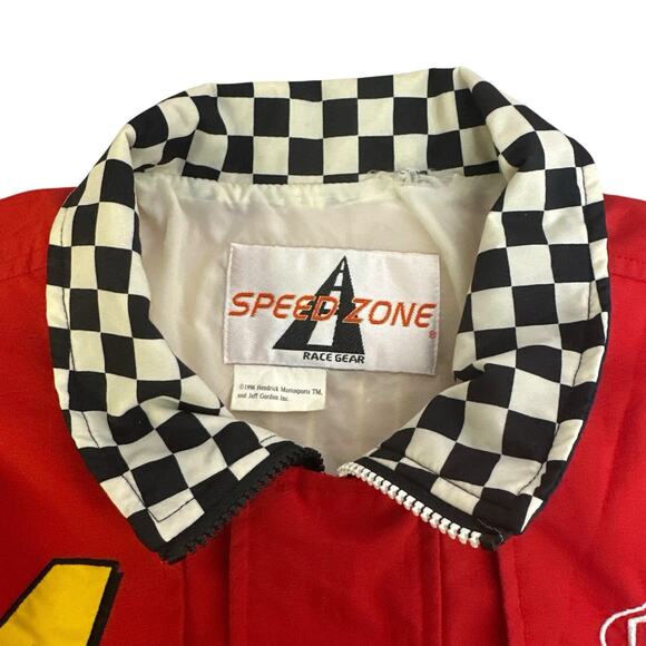 Speed Zone Race Gear Jeff Gordon 24 Jacket Vintage 1996 Hendrick Motor Sport XXL - Picture 8 of 16
